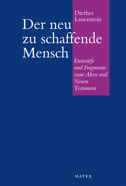 Seit der „Biblia pauperum“ ist der Blick auf die Einheit der beiden Testamente vielleicht nirgends fruchtbarer geworden als in Lauensteins Texten, denn durchgehend ist in ihnen jene Einheit von Altem und Neuem gegenwärtig, die dadurch entsteht, dass wir „das Alte Testament aus der Hand Jesu“ erhalten. Den dabei gezeichneten großen Linien wohnt der kraftvolle Schwung eines völlig eigenständigen Denkstils inne, der in unserer ideenarmen Gegenwart noch mitreißender wirkt, als zu Lauensteins Lebzeiten, und der bisweilen durchaus zu einer Gestaltung drängt, die dem Ideal der Schönen Wissenschaft verpflichtet ist. Lauenstein macht ernst mit der Überzeugung, dass sich religiöses Handeln und Wandeln im Erkennen vollenden. Durchgehend tritt der forschende Theologe hinter dem Verkünder religiöser Inhalte zurück, der seine Beherrschung der Wissenschaft in gedankliche Gediegenheit umzuschmelzen weiß, die ihrerseits in den Dienst tiefen und reinen Fühlens tritt. Mit Entschiedenheit vertritt Lauenstein das objektive Sein ethischer Maßstäbe für den bewusst ergriffenen Willen, ohne den eine zeitgemäße religiöse Praxis und Lebensführung nicht möglich sind.Die Texte erheben sich immer wieder zur Stufe des Mythos, auf der Begriff, Bild und Idee einander befruchten. Dem Leser werden Tiefen des Schriftverständnisses erschlossen, welche jenseits aller dogmatischen, mystischen oder aktualistischen Überformungen des Bibelwortes liegen. Unschwer ließe sich eine zeitgemäße Metamorphose der alten Lehre vom ‚vierfachen Schriftsinn’ aus Lauensteins Arbeiten gewinnen: So weit als möglich wird in ihnen versucht, vom ursprünglich ja durchaus spirituellen Bild- und Gedankengehalt der Texte auszugehen (Literalsinn)