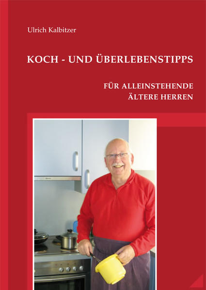 Man sieht immer öfter alleinstehende ältere Herren etwas verlegen beim Schlachter am Bistro-Tisch stehen und eine Gulaschsuppe löffeln. Oder sie sitzen missmutig im Kaufhaus-Restaurant am Einzeltisch bei Königsberger Klopsen. Manche essen nur noch Pizza-Schnitten im Schnellimbiss, Döner-Taschen beim Türken, Curry-Wurst in der Eckkneipe oder Nudelsuppe im China-Imbiss. Das muss nicht sein! Man kann sich ganz einfach aus dieser Trostlosigkeit befreien, wenn man anhand dieses Büchleins anfängt, einfache Gerichte selbst zu kochen. Der Autor erzählt amüsant aus seinen eigenen Erfahrungen und gibt nicht nur Kochtipps für den Anfänger, sondern auch Ratschläge zur Bewältigung des Alltags im Haushalt des alleinstehenden älteren Herren. Das Büchlein ist für die wachsende Zahl Alleinstehender gedacht, denen die Fernseh-Kochshows zu kompliziert sind, um daraus für die Praxis zu lernen, die es andererseits aber leid sind, täglich Kantinenessen zu sich nehmen zu müssen. - Ulrich Kalbitzer wurde 1941 in Hamburg geboren, wo er, nach Jahren in Frankfurt, Bonn, New York, Wien, Gaza, Genf und Berlin wieder lebt. Er ist seit einigen Jahren verwitwet, jetzt pensioniert und lebt allein in Blankenese. Seine erwachsenen Töchter, seine Schwestern und seine im Ausland lebende Freundin haben ihn ermuntert, die Bewältigung seines kleinen, täglichen Überlebenskampfes als alleinstehender älterer Herr zu schildern und seine Schicksalsgenossen - von denen es mehr gibt, als man glaubt - aufzumuntern, es ihm gleich zu tun und den Haushalt in die eigene Hand zu nehmen.