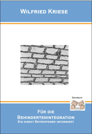 In diesem Buch beschreibt der Autor, der sprach-und lernbehindert war, und Legastheniger ist und die Wege eines sogenannten Lernbehinderten bewältigen mußte, Auszüge aus seinem Leben. Darauf aufbauend geht er auf die Behindertenintegration im Allgemeinen ein.