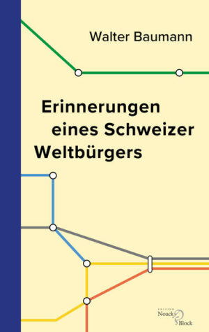 Walter Baumann ist viel herumgekommen in der Welt. Hier teilt er seine Erinnerungen an eine Kindheit zwischen Winterthur und Toggen­burg, Erlebnisse mit der SBB und in den Bergen, Autostopp in Frankreich, Fischfang in Cornwall, Reisen durch die USA, Russland und die DDR, Begegnungen mit der Queen und anderen beeindruckenden Personen, die troubles in Nordirland und an einen ganz besonderen, grünen Kachelofen. Dieses sehr persönliche Buch ist ein wunderbares Zeitzeugnis.