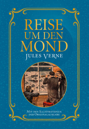 Der Abschuss des Projektils aus der Riesenkanone scheint gelungen. Die drei Astronauten Barbicane, Präsident des Gun Club von Baltimore, seine beiden Reisegefährten Nicholl und Ardan sowie zwei Hunde befinden sich auf dem Weg zum Mond. Aufgrund einer Beinahe- Kollision mit einem Trabanten wird das Projektil abgelenkt, so dass ein direkter Weg zum Mond nicht mehr möglich ist, sondern sie gelangen in die Umlaufbahn des Mondes.Dabei können die drei Astronauten ausführlich die Mondoberfläche beobachten und es eröffnet sich ihnen eine faszinierende Welt. Eine Rückkehr zur Erde scheint aber nun nicht mehr möglich zu sein …