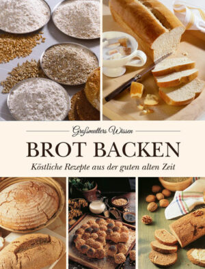 Frisches Brot schmeckt nicht nur köstlich, sondern lässt sich auch spielend leicht selbst backen. Wie leicht das geht, zeigt Ihnen dieses wunderbar gestaltete Buch. Ob Kürbiskernbrot, Berliner Speckwecken, Dinkelschrotbrot mit Buttermilch oder rustikales Haferflockenbrot – hier finden Sie eine Fülle an altbewährten Rezepten aus der guten alten Zeit, die einfach schmecken. > Mit Rezepten für den Brotbackautomaten > Genaue Schritt-für-Schritt-Anleitungen für ein sicheres Gelingen > Nützliche Großmutter-Tipps und alles Wichtige rund ums Brotbacken