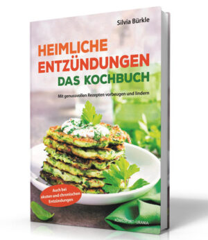 Sie sind zur Volkskrankheit Nummer 1 geworden: Heimliche Entzündungen, im Fachjargon auch »Silent Inflammations« genannt. Gelenkschmerzen, Rheuma, entzündliche Darmerkrankungen, Allergien oder Diabetes sind Beispiele chronischer Entzündungen, die zunächst im Stillen entstehen, sich aber manchmal erst nach Jahren als Krankheit zeigen. Nach dem großartigen Erfolg ihres Buches »Heimliche Entzündungen« legt Silvia Bürkle nun einen neuen Ratgeber zum Thema vor: ein Anti-Entzündungs-Kochbuch. Sie beschreibt kurz die Entstehungsursachen heimlicher Entzündungen und nennt die schlimmsten Verursacher. Der Schwerpunkt dieses Kochbuchs liegt auf der Auflistung und Beschreibung vorbeugender und entzündungshemmender Lebensmittel, wie bestimmter Getreide, Beeren, Schwarzkümmelöl, Kurkuma, Meerrettich u.v.m. und Rezepten mit dem stärksten entzündungshemmenden Potenzial bei akuten oder chronischen Entzündungen. Ein ausgeklügeltes 4-Wochen-Programm mit über 70 leckeren, unkomplizierten Rezepten erleichtert den Einstieg in eine gesunde, entzündungshemmende Ernährung. Und das Extra: Mit dem persönlichen Entzündungscheck (auch als Download) können Sie herausfinden, ob Sie zu heimlichen Entzündungen neigen. Das Buch enthält zusätzlich einen Überblick über alle wichtigen entzündungshemmenden Lebensmittel, Kräuter und Gewürze. Silvia Bürkle ist Ernährungswissenschaftlerin und erfolgreiche Buch-Autorin. Gemeinsam mit dem Ernährungsmediziner Dr. med. Wolf Funfack entwickelte sie das weltweit bekannte Stoffwechselprogramm Metabolic Balance ®. Sie arbeitet in der Forschung und als Dozentin in der Ernährungsberaterausbildung sowie in Heilpraktiker-Schulen.