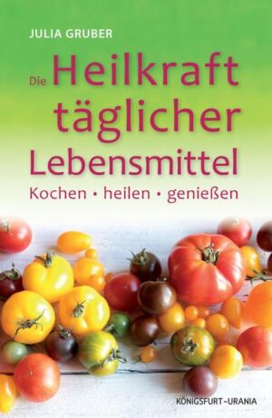 Dieses Buch liefert alle wichtigen Informationen zu den Heilwirkungen unserer natürlichen Lebensmittel, zu Gemüse, Getreide, Nüssen und Obst in alphabetischer Reihenfolge. Beschrieben werden die jeweiligen Inhaltsstoffe und was sie für unsere Gesundheit bedeuten. Ob zur Vorbeugung, Gesunderhaltung oder Linderung bei Beschwerden und Krankheiten, mit diesen Nahrungsmitteln können wir genussvoll das Beste für unseren Körper tun. Die Autorin beschreibt die Wirkung aller wichtigen Obst-, Gemüse-, Getreide- und Nusssorten und liefert dazu interessante historische und botanische Informationen. Das Buch enthält über 60 Rezepte mit besonderer Heilwirkung für Küche und Hausapotheke, die zum Nachkochen und Genießen einladen. Auch die jeweilige Wirkung auf die Seele wird aufgeführt.