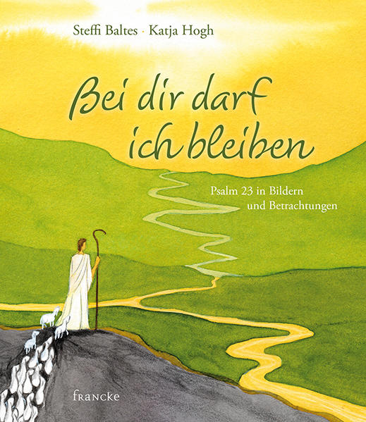 Psalm 23 ist einer der bekanntesten und beliebtesten Psalmen der Bibel. Geschrieben von einem König, der einst ein Hirtenjunge war. Er ist Davids Liebeserklärung an Gott und Ausdruck seines großen Vertrauens zu ihm. Zugleich ist er eine Reise durch das Leben, unser aller Leben. Mit seinen Höhen und Tiefen, Freuden und Herausforderungen. Ob unser Weg durch dürre Täler oder über fruchtbare Wiesen führt - der „große Hirte der Schafe“ geht uns voran. Er lädt uns ein, bei ihm zur Ruhe zu kommen. Die einfühlsamen und außergewöhnlichen Bilder der Künstlerin Katja Hogh und die meditativen Texte von Steffi Baltes unterstreichen die wunderbaren Worte Davids auf einzigartige Weise. Sie helfen, den Psalm des guten Hirten neu für sich zu entdecken. Mit einer Einführung in die Welt von Psalm 23.