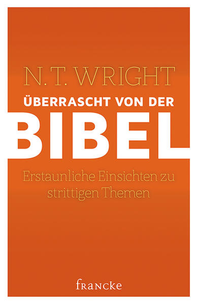 In diesem Buch gibt der renommierte Neutestamentler N. T. Wright herausfordernde Einsichten in die Bibel und klärt so manches Missverständnis auf, dem unsere christlichen Gemeinden unterliegen. Soll der Glaube öffentlich gelebt werden? Was sagt die Bibel zu Frauen in der Gemeindeleitung? Kann ein Naturwissenschaftler an die Auferstehung glauben? Wie bricht Gottes Reich auf der Erde an? Welchen Stellenwert hat die Schöpfung? Sind die alten Götzen wirklich tot? Was passiert am Ende der Zeit? Diesen und anderen brisanten Themen geht der Autor auf inspirierende, ermutigende und nicht zuletzt überraschende Weise nach.