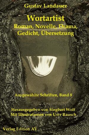 Bereits als Jugendlicher begann Gustav Landauer zu dichten (Lyrik, Dramen und Novellen). 1893 erschien sein einziger, bis heute lesenswerter Roman „Der Todesprediger“ - Novellen „Ein Knabenleben“, „Arnold Himmelheber“, „Lebendig tot“), Märchen („Der gelbe Stein“), Gedichte („Spanische Ballade“), Dramen („Nach Jahren“), Satiren und Übersetzungen (Walt Whitman, Rabindranath Tagore) folgten. Als ein weithin anerkannter Experte der deutschsprachigen und internationalen Literatur - hierzu die Bände 6.1 und 6.2: „Literatur“ der „Ausgewählten Schriften“ (2013) - stand auch seine eigene Kreativität stets unter dem Vorzeichen einer grundlegenden Veränderung der Gesellschaft hin zu mehr Freiheit, sozialer Individualität, Gerechtigkeit und Gleichheit aller Menschen im Fokus seines Denkens, Schreibens und Handelns.