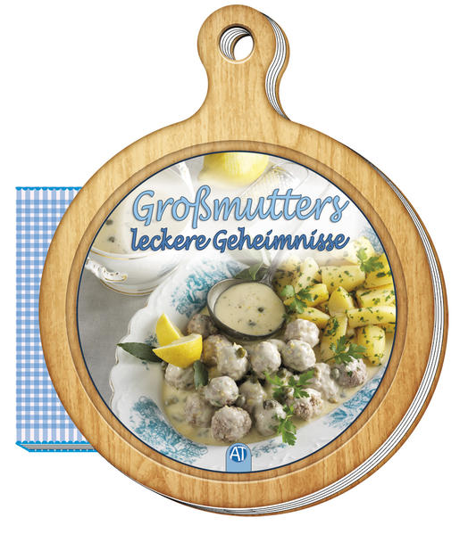 Die deftige und traditionelle Küche von Großmutter schmeckt immernoch am besten. In diesem Geschenkbuch finden Sie alte Klassiker einfach zum Nachkochen wieder. Das besondere Rezeptbuch – passt an jeden freien Haken in der Küche! Für Feinschmecker. und alle, die es noch werden wollen.