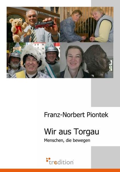 Ehrlich gesagt: Torgau ist eine Stadt der Superlative. Wirklich? Doch! Denn wo gibt es Deutschlands ältestes Spielwarengeschäft in Familienbesitz? Wer hat Deutschlands älteste Bürgerwehr? Wo ist die am besten erhaltene Renaissancestadt? Wo erklang die erste deutsche Oper? Wie oft schrieb eine solche Stadt Geschichte? Über 40 Mal war der Reformator Martin Luther hier am Hofe des sächsischen Kurfürsten. Hier trafen sich amerikanische und sowjetische Truppen am 25. April 1945 an der Elbe und besiegelten damit den Anfang vom Ende des Zweiten Weltkrieges. Und dennoch: Diese Stadt kämpft – gegen die Arbeitslosigkeit, gegen die Abwanderung, gegen das Vergessen. Eine Stadt wie jede andere? Nein, keine Stadt wie jede andere. Die Bürger sind freundlich und offen. In einer Momentreportage erfahren Sie mehr über diese Stadt. Keine Hochglanzmotive, kein Kitsch. „Es sind die Menschen, die eine Stadt unverwechselbar machen“, sagt der Sindelfinger Journalist Franz-Norbert Piontek. Seit mehr als 20 Jahren berichtet Piontek, Jahrgang 1957, unter anderem für Nachrichtenagenturen, zurzeit für Reuters aus Baden-Württemberg. Daneben porträtiert er in Text- und Fotoreportagen Land und Leute. Außerdem gestaltete er bereits Ausstellungen: Schweizer Bräuche – das Jahr in anderer Geschwindigkeit (2007), Alpfahrt (bis 13. Januar 2009) und eben „Wir aus Torgau – Menschen, die bewegen“. In 19 Kapiteln fächert er viele Aspekte dieser geschichtsträchtigen Stadt auf. Die Reportage entstand Ende April/Anfang Mai 2008 aus Anlass des 20-jährigen Bestehens der Städtepartnerschaft zwischen Sindelfingen und Torgau. Vom Kaufpreis geht als Spende ein Euro an die Initiative S.T.U.B.E.