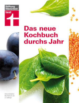 Unser Kochbuch erscheint nun als günstige Sonderausgabe im Flexcover und bietet Gerichte, die mit wenigen Zutaten ganz einfach nachzukochen und gesundheitlich ausgewogen sind. Dazu gibt es umfangreiche Informationen zu Nährwerten, Einkauf und Aufbewahrung. Wann kann man Löwenzahn oder Mangold, Quitten oder Granatäpfel kaufen und worauf sollte man dabei achten? Die Rezepte mit den zugehörigen Warenkunden sind nach den Jahreszeiten geordnet. So können Sie von Frühling bis Winter mit Zutaten kochen, die gerade Saison haben.