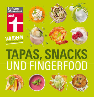 Mehr als 140 Ideen für kleine Köstlichkeiten aus der ganzen Welt: Canapés, kreative Spieße, Blitz-Fingerfood, klassische und moderne Tapas, Suppenshots?. Raffiniertes Fingerfood und kleine Gerichte als Tapas oder asiatisch inspirierte Snacks - für Partys, beim Picknick oder als leichte Hauptmahlzeit sind die kleinen Happen einfach super: Jeder findet, wonach ihm gerade ist. Wie wäre es mit gefüllten Datteln im Zucchinimantel? Einem Rote-Bete-Süppchen mit Haselnusspfannkuchen? Teriyakilachs mit Senfsauce? Oder mit Ingwer-Honig-Drumsticks? Außerdem finden Sie viele Buffetvorschläge, Nährwertangaben sowie Tipps zum Zeitmanagement, für die Vorbereitung und die einfache Zubereitung.