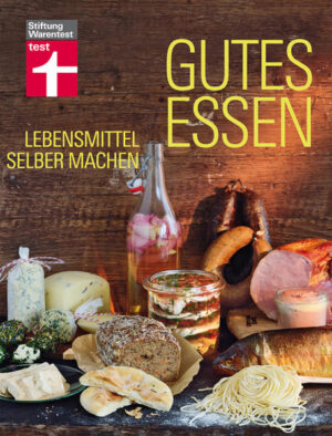 Mascarpone, Salami und Baguette gibt es in Zukunft aus Ihrer eigenen Manufaktur. Das ist ganz leicht. Wir zeigen Ihnen für 37 Grundtechniken der Lebensmittelherstellung jeden Schritt mit einem Bild und verständlicher Anleitung. Sie erfahren alles über notwendige Hygiene, Zutaten und die richtigen Werkzeuge - geprüft von Praktikern und Lebensmittelexperten. Dazu gibt es mehr als hundert kreative Rezepte. So haben Sie volle Kontrolle über den Geschmack und die Inhaltsstoffe Ihres Essens. Selbstgemacht: alle Milchprodukte, Brot und Getreideprodukte wie Nudelns und Seitan, Essige, Tofu, Fleisch und Wurstwaren von Beef Jerky über Teewurst bis Kochschinken, marinierte, eingesalzene und eingemachte Fischprodukte.