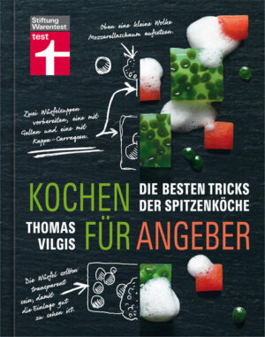 Mehr als 50 kulinarische Knalleffekte zum Nachmachen Alle Rezepte sind mit üblicher Küchenausstattung nachkochbar Prof. Thomas Vilgis berät Sterneköche in ganz Deutschland und plaudert aus dem Nähkästchen