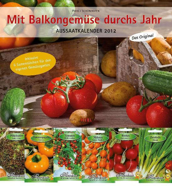 Der neue Original-Balkongemüsekalender verschönert Ihre Küche jeden Monat aufs Neue mit tollen Rezepten, Tipps zur Aussaat und weiteren interessanten Informationen. Mit den dazugehörigen Samentütchen können Sie im Handumdrehen Ihr eigenes Gemüse auf dem Balkon, der Terrasse oder im Garten anpflanzen.