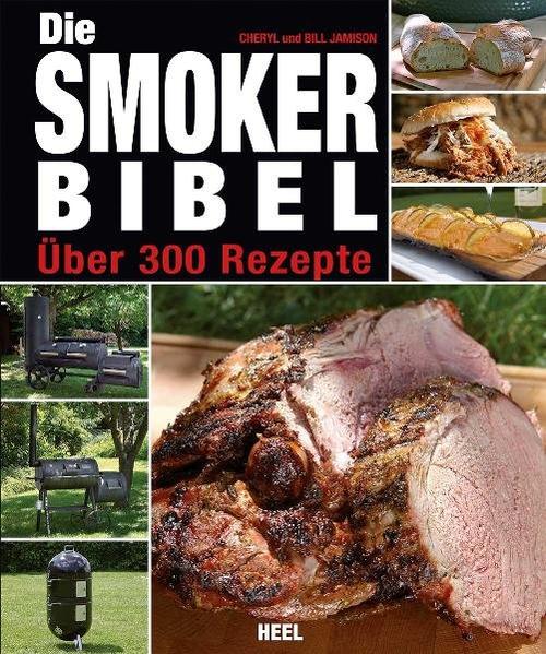 Das perfekte Barbecue für Liebhaber außergewöhnlicher Fleischgenüsse kaum zu überbietende Bandbreite an Rezepten außerdem eine ganze Reihe an Beilagen und Desserts Cheryl und Bill Jamison sind dem Smoken seit Jahren im wahrsten Sinne des Wortes verfallen und haben ihr Wissen und ihre Erfahrung mit der Essenszubereitung im Smoker in einem umfangreichen Buch zusammengestellt, dass ohne Übertreibung seinen Titel "Smoker-Bibel" trägt. Sollte jemand in diesem Kompendium nichts finden, was ihm das Wasser im Mund zusammenlaufen lässt, dann ist Fleisch sicherlich nicht das favorisierte Nahrungsmittel - obwohl die Jamisons längst nicht nur Fleisch smoken, aber das ist eine ganz andere Geschichte. A propos Geschichten: Fast allen Rezepten geht eine kurze, anekdotenhaften Einleitung voran, in der der Leser entweder Fakten zum folgenden Gericht oder Erfahrungen des Autorenpaars mit der Zubereitung desselben erfährt. Ob Schwein, Rind, Lamm, Fisch, Geflügel oder Vegetarisch - beim Garen im Rauch entwickeln die Gerichte ein einzigartiges Aroma, das je nach verwendeter Holzart von markant-würzig bis fruchtig-süß variieren kann. Im Zusammenspiel mit der besonderen Würze durch Marinaden, Rubs, Mopps oder Saucen gelingen so unglaublich zarte Rippchen, herrliche saftige Sirloin-Steaks oder fantastisch würziges Ratatouille. low & slow lautet das Geheimnis der populären Barbecue-Variante im Niedrigtemperaturbereich, doch erst mit den richtigen Rezepten und vielen Tipps und Tricks gelingt das perfekte Barbecue. Und so präsentiert die Smoker-Bibel in über 300 Rezepten nicht nur die besten Klassiker und neue Leckerbissen, sondern bietet auch zahlreiche Snacks zur Überbrückung der Wartezeit. Köstliche Beilagen, Salate, Relishes und Brote vom Smoker und aus der Küche, Pasta und Pizza sowie unwiderstehliche Desserts und sogar einige Cocktails und edle Tropfen machen Lust auf mehr - denn gerade durch seine Vielseitigkeit wird der Smoker zu etwas ganz Besonderem. Neben Klassikern wie Pulled Pork und Beef Brisket in allen möglichen Variationen ist die Bandbreite der Rezepte kaum zu überbieten: Jungle Prince Scallops, Peppered Catfish, Minted Chops, Stuffed Veal Roast oder Jalapeno-Lime Shrimp - das sind nur einige wenige der zahlreichen Appetit machenden Mahlzeiten, die allesamt im Smoker zuzubereiten sind. Daneben gibt es auch eine ganze Reihe von Beilagen und Desserts, die - ohne Smoker - leicht vorzubereiten sind und dann ohne viel Aufwand fertiggestellt werden können, wenn der Pitmaster seine Arbeit erledigt hat. "Die Smoker-Bibel" ist eine gleichermaßen sinnvolle, wie auch anregende Ergänzung zu unserem Bestseller "Das große Smoker-Buch" und dürfte schon bald neben manch einer Side-fire-Box seinen Platz finden.