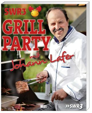 Ring frei zur zehnten Runde! Synchrongrillen auf der ganzen Weltalle Rezepte der letzten neun GrillpartiesVon der Vorspeise bis zum Nachtisch: Alles wird gegrillt!Calli war dabei, genauso wie Matthias Steiner und Barbara Schöneberger. Schon seit 5 Jahren ist die SWR 3 Grillparty mit Starkoch Johann Lafer auf Sendung und Hunderttausende begleiten zu Hause und am Radio den Spaßevent in Sachen Grillen: Synchrongrillen nicht nur im SWR3-Sendegebiet, sondern auf der ganzen Welt - dank Internet-Radio. Nun gibt es endlich alle Rezepte der letzten neun Grillparties in einem Buch. Mit diesem Buch können Fans die Kult-Parties wieder neu erleben - einfach Freunde einladen und los geht die Grill-Party - die kompletten Menüs mit Zutatenliste und die Rezepte mit ausführlicher Anleitung zum Nachgrillen machen Deine Feier zum Grill-Event. Grillanfänger wie -profis werden unter den ausgefallenen Rezepten sicherlich fündig. Von der Vorspeise bis zum Nachtisch: Alles wird gegrillt! Ob Roastbeef in Malzbier-Marinade, Hähnchen auf der Bierdose mit Kartoffeln in der Salzkruste oder Marshmallow-Erdbeer-Spieße mit Schokoladen-Ingwer-Sauce, die leckeren Menüs werden begleitet von einer ausführlichen Einkaufsliste und von authentischen Fotos grillender Promis unter der Anleitung des kulinarischen Tausendsassas Johann Lafer. Das ultimative Geschenk zu jeder Grillparty!