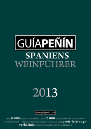 Einmal mehr prüfte und bewertete der renommierte Weinverkoster José Peñín spanische Weine. Der Weinliebhaber findet detaillierte Informationen zu ausgesuchten Weinsorten, nützliche Einkaufstipps sowie ein Register mit sämtlichen Weinsorten und Bodegas. Über 9.800 verkostete Weine! Über 2.000 Weinkeller mit umfassenden Informationen. Verzeichnis der besten Weine nach ihrem Preis-Leistungs-Verhältnis in den verschiedenen Weinanbaugebieten.