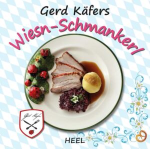 Das perfekte Buch für die Oktoberfest-Party Rezepte und Tipps von Gerd Käfer Für alle Freunde der bayerischen Küche Das ideale Geschenk-Buch für die Einladung zur Oktoberfest-Feier Spitzen Preis-Leistungs-Verhältnis Dieses Buch bietet nicht nur wirklich gute Rezeptideen aus der herzhaften bayerischen Küche, sondern ist auch einfach nett und liebevoll "bayerisch" gestaltet: Bayernrauten, Edelweiß, Marienkäfer und kleine Brezeln schmücken jede Seite. Die appetitlichen Rezeptfotos wecken Heißhunger auf die herzhafte bayerische Küche. Dazu gibt es Zubereitungstipps vom Profi Gerd Käfer, ein Wies'n-ABC ein Wies'n-Blitzkurs und vieles mehr rund ums Oktoberfest. Und das alles zu einem Spitzenpreis! Ein gelungenes Buch, das sich ideal zum Mitbringsel zur Oktoberfest-Party eignet, aber auch als Geschenk für Kenner und Liebhaber der bayerischen und alpenländischen Küche. Getreu dem Motto "Es gibt nix Besseres als was Guads!" serviert "Gourmet-Papst" Gerd Käfer die leckersten Schmankerl seiner über 40-jährigen Wiesn-Erfahrung und macht Appetit auf das berühmteste und größte Volksfest der Welt. Klassiker wie das Wiesn-Hendl, Kalbshaxn oder Schwammerlsuppe dürfen dabei nicht fehlen. Aber natürlich bietet Europas bester Tafeldecker mit vegetarischen Kasspatzn, Saurem Lüngerl oder Bayrisch Creme auch Leckereien, die zu einem zünftigen Oktoberfest einfach dazugehören und doch nicht alltäglich sind. Außerdem macht er Heißhunger auf süße Verführungen wie Kaiserschmarrn, Mohnbuchteln oder Apfelkiachl. Dazu gibt es Deko-Tipps, aktuelle Infos und Historisches zum Schmunzeln und Weitererzählen.