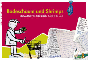 Skurrile Kombinationen, verrückte Schreibweisen, lautmalerische Poesie: Einkaufszettel sind mehr als kleine Erinnerungsstützen - sie sind Geschichtenerzähler. Sie offenbaren das vielfältige Leben im bunten Großstadtkiez rund um die Kreuzberger Marheinekehalle. Sabine Knauf hat sie entdeckt und den Überbleibseln alltäglicher Einkaufstouren in zahlreichen Collagen und Zeichnungen zu einem „zweiten Leben“ verholfen.