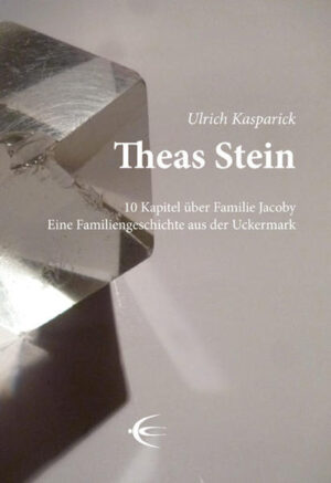 Das Buch "Theas Stein" zeichnet die Geschichte der jüdischen Familie Jacoby aus Hetzdorf (Uckermark) anhand von neuen Dokumenten nach und stellt sie zur Diskussion mit der Generation der Urenkel. Es ist die Geschichte von einem anerkannten Bürger, den man mitsamt seiner Familie zunächst geächtet, dann enteignet und schließlich umgebracht hat. Das Buch will die Erinnerung an Menschen, die in der Uckermark gelebt haben und verfolgt wurden, wach halten.