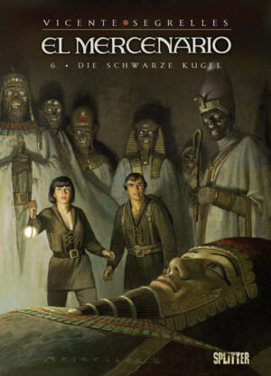 Einer der absoluten Meilensteine unter den Fantasy- Epen endlich komplett in HC!1980 schickte der katalanische Ausnahmekünstler Vicente Segrelles, Neffe des namhaften Malers und Illustrators José Segrelles, seinen mysteriösen anonymen Söldner erstmals ins Land der Drachen, schönen Mädchen und ewigen Wolken. Das spektakuläre, geradezu fotorealistische Artwork sorgte für eine regelrechte Sensation. Zum ersten Mal war ein gesamtes Comicalbum Panel für Panel als Ölgemälde realisiert worden. Grund genug für uns, Segrelles’ ambitioniertes Lebenswerk mit einer 'Collectors Edition' zu adeln.Seinem Stellenwert als ganz großer Vertreter unter den Fantasy- Epen innerhalb der Comicliteratur entsprechend, erscheint das inzwischen 13 Alben umfassende Werk in der gewohnt opulenten Collectors- Ausstattung als edles Hardcover in hochwertiger Druckqualität und mit beigefügtem Kunstdruck. Zusätzlich aufgewertet wird jedes einzelne Album dieser Neuedition durch eine vom Künstler selbst verfasste 'Hinter den Kulissen'- Bonusstrecke, die die Einzelheiten des Schaffensprozesses jedes Bandes im Detail beleuchtet und dem interessierten Leser einen ganz persönlichen Zugang zum Künstler und seinem außergewöhnlichen Werk ermöglicht.