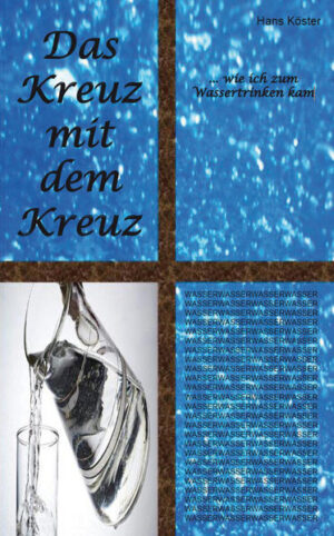 „Sein Kreuz mit dem Kreuz.“ Wer hat das nicht? Zumindest 80 % der Menschen machen einmal in ihrem Leben die schmerzhafte Erfahrung mit dem Rückenschmerz. Viele können „ein Lied davon singen“! Die Matratze ist schuld! Weit gefehlt! …. Meistens jedenfalls, so wie es bei mir war! Es wäre auch zu einfach. Die Ursachen sind zu vielfältig. Wie so oft im Leben ist die Lösung des Problems für den Betroffenen aber oft gar nicht so komplex, eher einleuchtend. Wie es war, als alles begann, im Laufe der jahrzehntelangen Dehydrierung des Körpers. Wie ein gesundheitliches Problem zum nächsten kam. Angefangen mit „harmlosen“ Hitzewallungen, schmerzlicher Verstopfungen, öfter mal Sodbrennen, ständiger, lästiger Kreuzschmerzen, unerklärbarer Gewichtszunahme, bis hin zu Bluthochdruck und schließlich zum ausbrechenden Krebs. Wie eine einfache Lösung, nämlich das tägliche, regelmäßige, ausreichende Wassertrinken, die Gesundheit des Betroffenen und nicht nur dessen Alltagswelt positiv veränderte, wird in diesem, quasi „Erfahrungsbericht“ in zum Teil amüsanter Weise beschrieben.