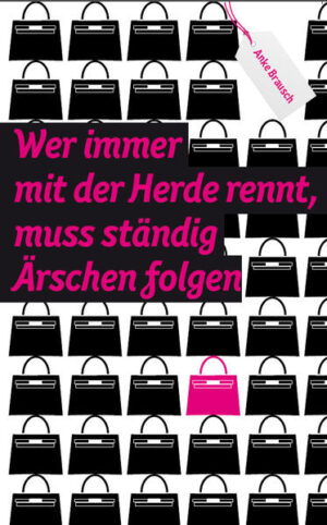 Wer immer mit der Herde rennt, muss ständig Ärschen folgen In dieser Aussage steckt viel Wahrheit! Der Mensch ist nun mal ein Herdentier und braucht die anderen zur Orientierung. Das schwarze Schaf zu sein, ist für die Autorin Anke Brausch - Künstlerin im Bereich Kabarett und Comedy - nichts Neues. Viel zu oft eckt sie an, weil sie innerhalb der Herde kehrt macht und als Gegenverkehr die schöne Gruppenordnung durcheinander bringt. Während ihre Artgenossen zielstrebig die vermeintlich grünen Weiden aufsuchen, hält sie gerne einmal abrupt an, um auf bisher unbetretenen Pfaden zu grasen. Unterhaltsam satirisch beschreibt die Autorin, was sie auf ihren kurzweiligen Ausflügen fernab der Herde erlebt - ein schonungsloser Blick in ihr längst überfälliges Erwachsensein.