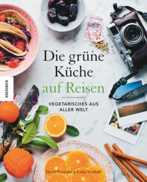 David Frenkiel und Luise Vindahl lieben es, auf Reisen zu gehen und die Küchen fremder Länder zu erforschen. In ihrem vegetarischen Kochbuch teilen sie ihre Lieblingsrezepte aus der ganzen Welt mit uns. Die Rezepte reichen von mexikanischem Frühstückssalat oder Roggen-Schokoladen-Croissants über Süßkartoffel-Auberginen-Moussaka bis hin zu Schokokuchen ohne Mehl. Alle Gerichte folgen Davids und Luises Ernährungsphilosophie: natürlich, gesund und reich an Geschmack. Moderne und inspirierende vegetarische, vegane und überwiegend glutenfreie Rezepte, ergänzt durch wunderschöne Reisefotos und persönliche Anekdoten. Die Zutaten zu allen Rezepten sind leicht erhältlich oder es werden im Buch Alternativen genannt. Diese und viele weitere vegetarische Rezepte findest du in Die Grüne Küche auf Reisen: Frühstück: Gefüllte Apfel-Hafer-Scones