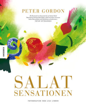 Salate mal anders: Außergewöhnliche Sattmacher-Salate In diesem Salat-Kochbuch präsentiert der international gefeierte Chefkoch Peter Gordon 100 originelle und verführerische Salate für jede Saison - ob als Vorspeise, Beilage oder Hauptgericht mit Fisch, Geflügel, Fleisch oder rein vegetarisch. Seine Rezepte kombinieren aufregende Zutaten und unterschiedliche Texturen, die sich harmonisch zu einem außergewöhnlichen Ganzen zusammenfügen. Außerdem werden Rezepte für verschiedene Dressings und Toppings vorgeschlagen, die jedem Salat das gewisse Etwas verleihen. Von schnell und easy bis zu raffiniert und außergewöhnlich finden Sie sicherlich genau die richtige Rezeptidee. Diese und viele weitere Salat-Rezepte finden Sie im Buch: Einfache Salate: Baby-Kartoffeln mit Minze, Erbsen und Crème fraîche