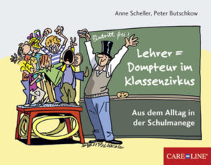 Dieses neue Geschenkbuch zeigt mit viel Humor und Augenzwinkern, wie es im Zirkus Schule so zugeht. Da gibt es Schüler, die frech sind wie Affen, und unsichere Mathe-Jongleure, die viel Hilfestellung brauchen. Es tanzen Ballerinas durch die Schulmanege und brüllende Löwenmännchen schleichen ihnen hinterher. Klassenclowns können ihren Auftritt nicht abwarten und auch trampelnde Elefantenherden wollen gebändigt werden. Da fällt es dem Zirkusdirektor und Dompteur (= Lehrer) oft gar nicht so leicht, seine Artisten (= Schüler) zu bändigen. Doch immer wieder heißt es: „Manege frei im Klassenzirkus!“