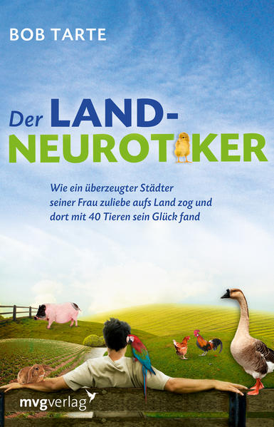 **Der große Trend des Jahres: Lust auf Landleben** Als Bob Tarte mit seiner Frau von der Stadt aufs Land zog, hatte er ein ruhiges Leben erwartet. Tiere waren nicht gerade sein Ding. Doch dann wünschte sich seine Frau einen Hasen. Und dabei blieb es nicht. Plötzlich fand sich Bob inmitten eines wahren Kleintierzoos wieder: das Haus und der Garten bevölkert von unzähligen Hasen, Papageien, Wellensittichen, Katzen, Enten, Gänsen, Tauben und Truthähnen. Und entgegen all seiner Instinkte wurde der Stadtmensch Bob zum wahren Landbewohner und Tierliebhaber. Ehrlich, witzig und bewegend erzählt Bob Tarte von den unterschiedlichen Charakteren und Eigenheiten der einzelnen Tiere, wie sie sein Leben auf den Kopf stellten und es dennoch schafften, sich gegen all seine Vorsätze in sein Herz zu schleichen.