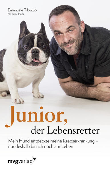 Emanuele Tiburzio ist ein Mann mitten im Leben. Sportlich, gutaussehend, durchtrainiert. Er hängt sehr an seinem Hund Junior, einer dreijährigen französischen Bulldogge. Doch plötzlich im Mai 2013 ändert sich etwas in Juniors Verhalten: Er schleckt sein Herrchen ununterbrochen ab, selbst wenn Emanuele schon im Bett liegt. Junior wird sogar aggressiv und versucht, eine bestimmte Stelle an Emanueles Körper herauszubeißen. Als Emanuele Junior abwehren will, stellt er bei sich einen Knoten fest, den er vorher noch nicht gespürt hatte. Er geht sofort zum Arzt und erhält die Diagnose Lymphdrüsenkrebs im fortgeschrittenen Stadium. Durch den Krebs enthielt Emanueles Körpergeruch plötzlich eine zusätzliche Note, von der Junior erkannt hat, dass sie nicht gut für sein Herrchen war. Damit rettete er ihm wohl auch das Leben, denn nach sechs Zyklen Chemotherapie und Bestrahlung ist Emanuele seit Anfang 2014 krebsfrei. Bob, der Streuner mag das Leben seines Besitzers verändert haben, Junior hat das Leben seines Herrchens gerettet. Dieses Buch erzählt die Geschichte einer ganz besonderen Beziehung zwischen Mensch und Tier, die schon vor der Erkrankung sehr innig war, die danach aber zu etwas Einzigartigem wurde.