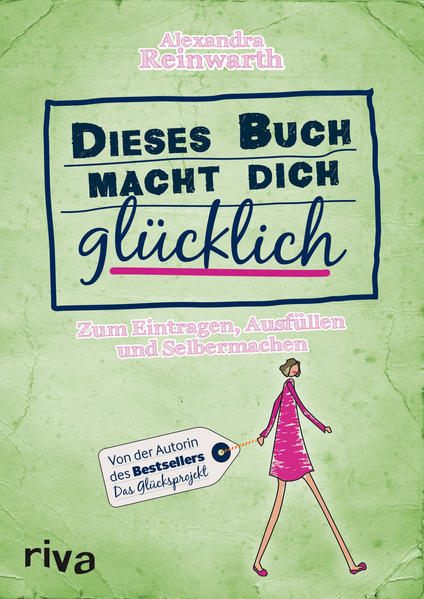 Wäre es nicht wunderbar, wenn wir jeden Tag glücklich wären und vor guter Laune nur so strotzten? Das ist aber nicht immer der Fall. Deshalb braucht man manchmal ein bisschen Anleitung oder Motivation von außen, um sich gut zu fühlen. Alexandra Reinwarth liefert durch raffiniert formulierte Fragen und Denkanstöße die Vorlage für ein ganz individuelles Glücksbuch, in dem jeder Leser all das eintragen kann, was ihn glücklich macht. Dieses Ausfüllbuch ist der Garant für ein gutes Gefühl!