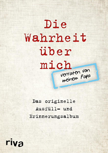 Dein Vater begleitet dich, seit du auf der Welt bist. Er kennt dich so gut wie niemand anders. Wer also könnte dich mit allen deinen liebenswürdigen und besonderen Eigenarten besser beschreiben als er? Deine Eltern sind die Einzigen, die sich an deine gesamte Kindheit erinnern können - wertvolle Erlebnisse, die deine Persönlichkeit geprägt haben und die für immer vergessen wären, wenn sie nicht in diesem außergewöhnlichen Ausfüllbuch festgehalten würden. Die Wahrheit über mich - verraten von meinem Papa ist ein wunderschönes Geschenk, das vom eigenen Vater ausgefüllt wird. So wird es zu einem liebenswerten Erinnerungsstück, das man Jahre später noch gerne zur Hand nimmt.