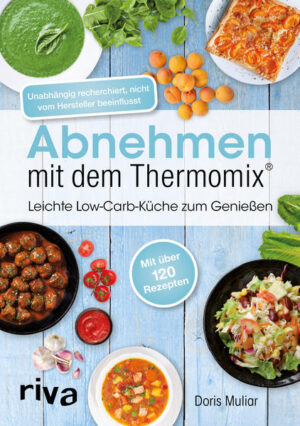 Mit dem Thermomix® lassen sich schnell und einfach leckere Gerichte zaubern. Auf Knopfdruck bereitet der beliebte Küchenhelfer Suppen, Hauptspeisen, Desserts oder Smoothies zu: In diesem Buch ist für jeden Geschmack etwas dabei. Mit den Low-Carb-Gerichten purzeln die Pfunde, und mit den Schritt-für-Schritt-Anleitungen für den Thermomix® geht das auch noch ganz entspannt. Die Gerichte sind kohlenhydratarm, vermeiden Zucker und Stärke und enthalten stattdessen Gemüse, Obst und Pflanzenöle, dazu Eiweiß in Form von Fleisch, Fisch und Milchprodukten. So geht Abnehmen ganz leicht. Alle Rezepte wurden mit dem Thermomix® TM5 entwickelt und getestet.