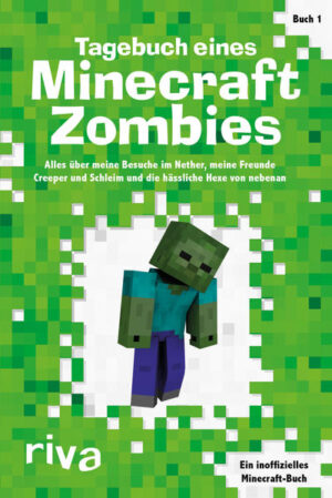 Dieses fiktive Tagebuch eines 12- jährigen Zombies aus der Welt des international bekannten wie überaus erfolgreich verkauften PC- Spiels Minecraft ist ein absolutes Must- Have für Fans und eine fantastische Abenteuergeschichte für den Spieler- Nachwuchs. Tagebuch eines Minecraft Zombies liefert eine unterhaltsame Story zu der aus Blöcken bestehenden 3D- Welt, die der Spieler frei erkunden, bebauen und gestalten kann. Mit diesem Buch erfahren Minecraft- Fans nicht nur, was im Leben eines jungen Zombies wirklich passiert, sondern erhalten auch viele hilfreiche Tipps zu Spielecharakteren und der Würfelwelt.