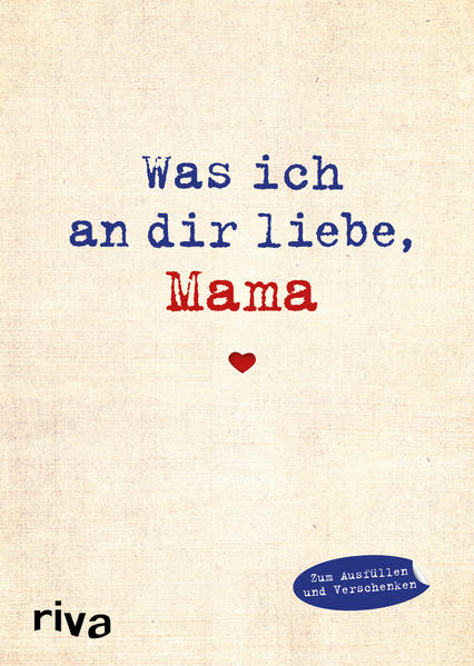 Man hat seine Mama lieb, weiß aber nicht, wie man es ihr sagen soll? Mit diesem Ausfüllalbum gelingt das garantiert jedem. Tiefgründige, witzige und emotionale Fragen und Denkanstöße helfen, das zu formulieren, was man sonst nicht in Worte fassen könnte. Als ausgefülltes Album ist dieses Buch eine wunderschöne Liebeserklärung. Nicht nur zum Muttertag, zum Geburtstag oder zu Weihnachten, sondern auch für zwischendurch ist es das perfekte Geschenk für Mama.