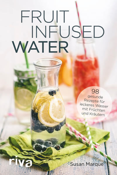 Um gesund und fit zu bleiben, sollten wir täglich mehrere Liter trinken - und zwar im besten Fall Getränke ohne zugesetzten Zucker oder künstliche Aroma- oder Farbstoffe. Mit dem neuen Trend des Fruit Infused Water wird gewöhnliches Wasser zum Geschmackserlebnis und es fällt nicht mehr schwer, den täglichen Flüssigkeitsbedarf auf gesunde Weise zu decken. Hierfür wird Wasser mit kleingeschnittenem Obst, Beeren, Kräutern oder auch Gemüse aufgepeppt. Nach kurzer Zeit nimmt es den Geschmack der Früchte auf und wird mit Vitaminen und Antioxidantien angereichert. So wirkt Wasser je nach Zugabe erfrischend, energetisierend oder auch entgiftend. Die 98 Rezepte in diesem Buch sind einfach umzusetzen, sie bieten Abwechslung und sind sehr kalorienarm - die ideale Detox-Kur für jeden Tag: ob zu Hause, bei der Arbeit, nach dem Sport oder einfach zwischendurch. Obendrein bietet das Buch Rezeptideen für leckere Snacks wie Apfelchips, Frucht-Sushi oder Obstsalat, die aus den Obstresten zubereitet werden können.