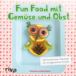 Viele Eltern machen sich Sorgen, wenn ihre Kinder schlecht essen und gesunde Mahlzeiten verweigern. Sie fürchten, dass die Kleinen zu wenig wichtige Nährstoffe und Vitamine zu sich nehmen. Die Autorin und Mutter Smita Srivastava hat diese Erfahrung selbst gemacht und einen originellen Lösungsansatz entwickelt, um ihre Tochter zum Verzehr von Obst und Gemüse zu verführen. Sie kreiert fantasievolle kindgerechte Snacks in Form von niedlichen Tieren, Gesichtern und Blumen. Hier formen sich Orangenscheiben zu süßen Raupen, da werden Tomatenhälften zu Schiffchen und Gurkenbäume garnieren den Teller. Die fantasievollen Rezept- und Dekorationsideen in diesem Buch vermeiden Frust am Esstisch und erfreuen die ganze Familie.