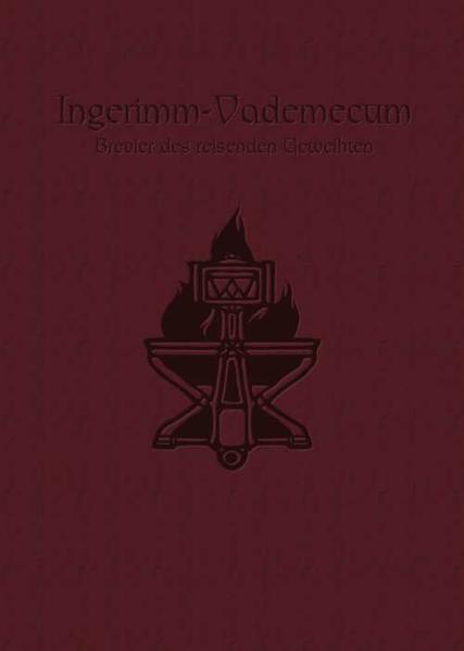 Schließlich traten drei Schwestern der Giganten zu ihrem Bruder Ingerimm und baten den Gott, sie selbst zur Waffe zu schmieden. Er tat es, obgleich er Tränen aus flüssigem Stein dabei vergoss, und schmiedete aus Hazaphar eine gelbe Klinge, einhundert Meilen groß, aus Mithrida eine rote Klinge, zweihundert Meilen groß, und aus der größten der Schwestern, Sokramor, eine schwarze Klinge, dreihundert Meilen groß. Und er selbst griff nach der gelben Sichel, Rondra nach der roten ? und nur ihr Sohn Kor war stark genug, um die schwarze Sichel zu ergreifen. Lange währte der Kampf, und tausend Ungeheuer mussten bezwungen werden, während Ingerimm, Rondra und Kor die Vielleibige zerstückelten.?aus alter Zeit, zusammengetragen von Mirgion Pyrrios, ein dem Ingerimm geweihter Einsiedler zu MylamasIst Ingerimm eher eine unbeherrschte Urgewalt oder ein göttlicher Feinmechaniker? Wie führt man Liturgien aus, die eher Handwerk als Andacht sind? Welche ingerimmgefälligen Weltwunder gibt es? Wie steht der Ingerimmkult zu den Manufakturen des Horasreichs? Welche verderbten Elemente des Erzdämons Agrimoth bedrohen die Diener des göttlichen Schmieds? Wie stehen die Kulte von Ingerimm und Ingra zu Gravesh, dem Schmiedegott der Orks?Das Ingerimm- Vademecum bietet vielerlei aventurisches Hintergrundmaterial über die Kulte des Feurigen ? über Ingerimm, Ingra, Angrosch und Gravesh sowie ihre Geweihten. Unterschiede zwischen dem nordund südländischen Kult, dem zyklopäischen Glauben, selbst Gedanken über die Riten der Orks finden sich ebenso darin wie Geschichten über Heilige und göttliche Talismane. Der Gott in all seinen Formen wird in Handwerksliedern und Hymnen, Walzversen und Rhythmusreimen geehrt. Und obgleich Ingerimm zuvorderst als göttlicher Schmied verehrt wird, werden ingerimmgefällige Handwerke in ganz Aventurien beleuchtet. Diese Spielhilfe enthält viele weiterführende Informationen zur Kirche Ingerimms, zum Kult Angroschs und zur Ausgestaltung eines Geweihten und ist für Meister und Spieler aller Erfahrungsstufen geeignet.