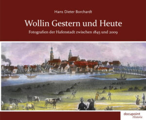 Handlicher Bildband der pommerschen Stadt Wollin mit Ansichten der Stadt von 1845-2009 sowie einem genealogischen Teil im Anhang. Das Buch beschreibt die Geschichte der Stadt, der Wirtschaft, der Schulen, der bedeutenden Gebäude und Söhne Wollins wie Bugenhagen, einem Freund Luthers und zeigt in schwarz/weiß und in Farbe Wollin wie es war und jetzt ist. Es enthält auch eine Beschreibung des jetzigen Wollin. Der genealogische Teil listet alle Straßen Wollins auf, alle Hausnummern und alle Eigentümer und Bewohner in jedem Haus mit einem Stand vor dem zweiten Weltkrieg. Für Familienforscher ein unwiederbringliches Dokument.