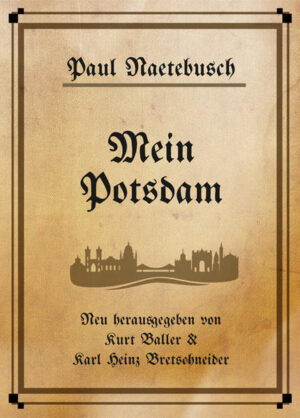 Wenn einer wie Paul Naetebusch (26. 04. 1861 - 23. 09. 1940), ". der mehr als vierzig Jahre als Zeitungsberichterstatter mit offenen Augen durch die königliche Residenzstadt gewandert ist, "Sein Potsdam" schildert, gilt es aufzuhorchen, denn da plaudert einer aus dem reichen Schatze vielgestaltiger Erinnerungen, der wirklich etwas zu sagen hat. [.] Er hat den Glanz des Hofes aus eindrucksvoller Nähe schauen dürfen. Unzählige kleine und große Erlebnisse verbinden ihn mit dem Kaiserhause und dem Potsdamer Militär und der Bürgerschaft. [.] Wie eine längst verklungene Sage ist es, wenn Paul Naetebusch von alten Potsdamer Originalen erzählt, von winkligen Straßen, vom träumerischen Stadtkanal. Ein warmes Herz umfasst mit inniger Anteilnahme Menschen und Dinge, die "Sein Potsdam" sind. Man kann sich dem Zauber dieses vielgestaltigen Buches nicht entziehen." "Potsdamer Tageszeitung", 03. 12. 1925