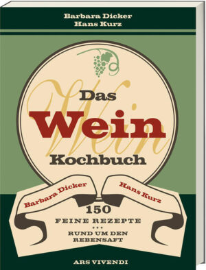 Sie haben es wieder getan: Nach dem Erfolg von "Bierkochbuch" und "Schnapskochbuch" vervollständigen Barbara Dicker und Hans Kurz nun die "Promilletrilogie" bei ars vivendi mit Rezepten rund um den Rebensaft. Egal, ob rot oder weiß, aus ihrer fränkischen Heimat oder aus fernen Ländern - die beiden Wort- und Herdkünstler präsentieren ihre kulinarischen Kreationen mit Wein auf inspirierende Art mit vielen praktischen Tipps. Dabei gehen sie weit über Klassiker wie Coq au Vin und Rotweinkuchen hinaus: Wie wäre es zum Beispiel mit einem Riesling-Risotto, einem Meersault-Süppchen oder saftigen (Sch-)Weine-Medaillons? Dazu einen Salat mit Weindressing, und als Dessert feine Muskateller-Meringem? Alle Rezepte sind wie gewohnt leicht nachkochbar und entführen Weinliebhaber und Hobbyköche in bisher unbekannte Geschmackswelten. Sehr zum Wohle!