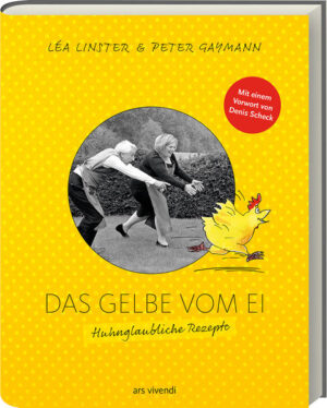 Eines ist klar: Huhn und Ei gehören einfach zusammen. Und in einer so charmanten Kombination haben Sie beide noch nie gesehen! Léa Linster und Peter Gaymann präsentieren: Das Gelbe vom Ei. Raffinierte Rezepte der Sterneköchin, garniert mit Peter Gaymanns genialen Hühnerzeichnungen. Ein ungewöhnliches Duo und ein ungewöhnliches Thema - denn die kulinarische Zusammenschau von Huhn und Ei im Buchformat ist bislang eine echte Seltenheit. In ihrer exquisiten Familienzusammenführung stellt Léa Linster eine Vielzahl an bekannten und unbekannten Köstlichkeiten vor, etwa kaltes Huhn mit Zitronenmayonnaise, Spargel mit Spinat und pochiertem Ei oder Crème brûlée. Die herausragende Kochkunst der Sterneköchin kongenial begleitet von Peter Gaymanns beliebten Hühnern - eine vorzügliche Verwandtschaft!