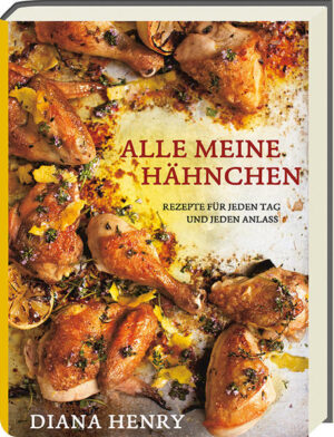 Das erfolgreiche Kochbuch mit 122 kreativen Hähnchenrezepten von Diana Henry, der Bestsellerautorin aus England. Ob gekocht, gebraten, gebacken, gegrillt oder geschmort, ob für ein schnelles Feierabendessen, eine entspannte Grillfeier im Sommer oder ein Festessen für Familie und Freunde, ob Buttermilch-Hähnchen mit Chipotle-Krautsalat, Freekeh mit Chilihähnchen, Wintergemüse und Tahin-Dressing oder Kreuzkümmel-Kurkuma-Hähnchen mit Avocadocreme und Maisküchlein. Das Kochbuch liefert für jeden Geschmack und jeden Anlass das passende Gericht. Das perfekte Rezept für jede Gelegenheit und jeden Anlass - Exkurse zu verschiedenen Garmethoden - Informationen über besondere Kombinationsmöglichkeiten - Vorschläge zu passenden Beilagen - Eine Vielzahl an neuen, einfachen und oft eher unbekannteren Gerichten - mit einem Star im Mittelpunkt: Hähnchen. Diana Henry zählt zu Großbritanniens beliebtesten Kochbuchautorinnen. Ihre Kochbücher wurden zu Bestsellern, nun gibt es das erste endlich auch auf Deutsch.