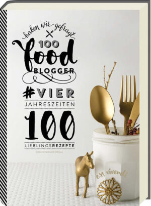 4 Jahreszeiten - 100 Foodblogger - 100 Rezepte. Blogger sind aus der Foodszene nicht mehr wegzudenken. Ja, sie gelten sogar als die neuen Trendsetter. Aus ihren genialen Rezeptkreationen sowie den liebevollen Fotografien spricht ihre Leidenschaft für gutes Essen und Ästhetik. Die ersten Kochbücher einzelner Blogger ließen daher nicht lange auf sich warten. Doch wozu sich auf eine/n fixieren, wenn man auch 100 von ihnen zwischen zwei Buchdeckel bekommen kann? Ob Kürbislasagne im Herbst, Salat to go im Frühling, Smoothie im Sommer oder Gewürzkuchen im Winter: 100 ausgewählte Blogger stellen in diesem inspirierenden Buch ihre liebsten Rezepte quer durch alle Jahreszeiten vor. Neben spannenden Fotos darf natürlich auch die kurze Vorstellung eines jeden Bloggers sowie seines Blogs nicht fehlen. - 100 ausgewählte deutschsprachige Foodblogger – vereint in einem Buch. - 100 spannende und kreative Rezepte quer durch Frühling, Sommer, Herbst und Winter. - Von Salaten, Vorspeisen, Amuse-Gueules und Suppen über Hauptgerichte bis hin zu Desserts und Gebäck. - Kurze Porträts und Infos zu den verschiedenen Blogs.