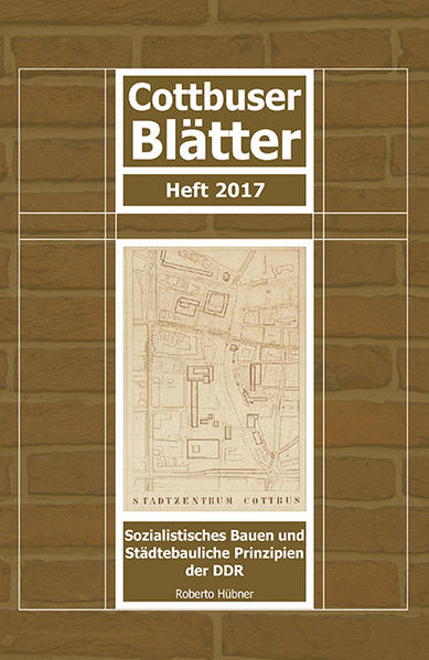 Der Städtebau der DDR ist, wie der Forschungsstand zeigen wird, ein sowohl spannendes als auch aktuelles Thema mit welchem ich mich in meiner Abschlussarbeit 2014 auseinandergesetzt hatte. Diese wurde für das vorliegende Heft der Cottbusser Blätter ein Stückweit überarbeitet, um ein einheitliches Format zu wahren: So werden statt eines Fußnotenapparates nun Endnoten verwendet