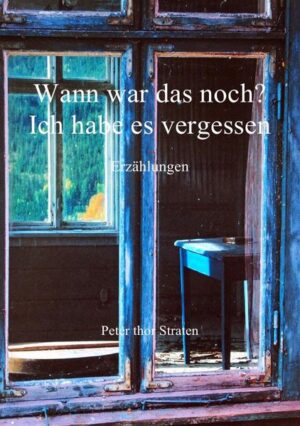 Das weiße Zimmer: Die Einlieferung in ein Klinikum mit dem Verdacht auf Krebs. Die Angst, das Umfeld, und mein Verständnis für das betreuende Personal. Berlin 1986: Impressionen in Ostberlin. Der Tanz der Fische: Die Begegnung mit einer jungen Frau an einem Brunnen vor einer Kirche, nach einem Konzert. Diese Begegnung endet später, weil sie keine Bindung eingehen kann. Sie beschreibt ihre Gründe in einem langen Brief. Sazbugr: Meine Gedanken, ob ich hier leben möchte? Trollhans ist tot: Die Erinnerungen an einen toten Jugendfreund. Meine Begegnung im Englischen Garten in München: Durch einen Fahrradunfall lerne ich ein junges Mädchen kennen, das später ein tragisches Ende nimmt. Warum: Das Warten auf einen Anruf. Das Abschiedsgeschenk: Ein Geschenk für sie und eins für ihn. Beide sollten erst geöffnet werden, wenn sie sich getrennt haben, um die Spannung zu erhöhen. Die Blau Blume: Gefunden in einem Klostergarten und auf das Grab einer Freundin gepflanzt. Das endlose Waten auf Annetta: Gedanken in der Wartezeit vor dem Haus einer Freundin und die Begegnung mit fremden Menschen.