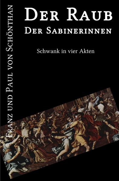 Der Gymnasialprofessor Gollwitz hat beim Aufräumen ein Theaterstück namens “Der Raub der Sabinerinnen” wiederentdeckt, dass er in seiner Jugend geschrieben hat. Obwohl er erkennt, dass es nicht besonders gut ist, rührt er sein Dienstmädchen Rosa zu Tränen, wenn er es ihr mit erhabenem Pathos vorliest. Als im Ort eine Wandertheatertruppe gastiert, besucht der Theaterdirektor Striese alle wichtigen Personen der Ortes, um persönlich Besucher zu werben. So erscheint er auch bei Gollwitz und erfährt von dessen Jugendwerk. Er will es unbedingt aufführen, wohlwissend, dass in kleinen Orten Stücke ansässiger Bewohner immer gut besucht werden, egal wie schlecht sie sind. Gollwitz zögert, stimmt jedoch zu, das Stück anonym aufführen zu lassen. Selbst seiner Frau erzählt er nichts davon. Als diese kurz vor der Premiere überraschend aus der Kur zurück kehrt, wird es schwierig für Gollwitz. Ein durch ein Mißverständnis entstandener unsinniger Streit zwischen der gemeinsamen älteren Tochter Marianne und dem Schwiegersohn Neuwitz, ein von seiner Frau falsch interpretierter Brief, eine heimliche Romanze zwischen der jüngeren Tochter Paula und dem Schauspieler Sternecke, ein nerviger Besuch eines flüchtigen Bekannten aus dem Urlaub sowie die Nöte und Neurosen des Schauspieldirektors Striese sorgen am Abend der Uraufführung für zahlreiche Verwirrungen im Hause Gollwitz. Mit viel Ironie nehmen die Brüder Franz und Paul von Schönthan in diesem Vorläufer der modernen Boulevardkomödie kleingeistiges Bildungsbürgertum sowie schlechtes Provinztheater aufs Korn. Heute noch wird dieses Werk in zahlreichen Bearbeitungen aufgeführt und wurde so zu einem Klassiker der Komödie. Hier können Sie das Original lesen.