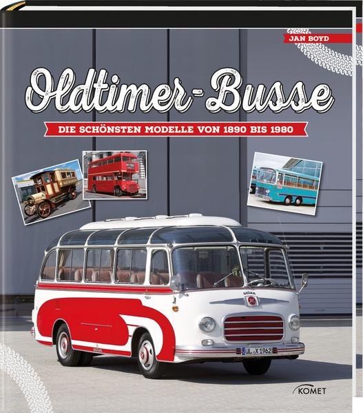 • Über 250 Modelle von A bis Z • die schönsten europäischen Bus- Modelle aus den Jahren 1890 bis 1980 • Opulenter Schmöker mit zahlreichen brillanten Fotografien  • Mit praktischen Typenschildern zu Hersteller, Motor, Zylinder und Getriebe, Leistung,   Hubraum und Höchstgeschwindigkeit Das ultimative Nachschlagewerk für alle Bus- Fans Ihr Herz schlägt höher, wenn Sie Namen wie Büssing, Leyland, MAN, Neoplan oder Scania hören? Dann ist dieses brillant bebilderte Buch genau das Richtige für Sie! Hier finden Sie die schönsten europäischen Bus- Modelle aus den Jahren 1890 bis 1980. Praktische Typenschilder geben Auskunft über Typ und Hersteller, Motor, Zylinder und Getriebe, Leistung, Hubraum und Höchstgeschwindigkeit. Die Geschichte des Omnibusses, vom Pferdeomnibus zum modernen Linienoder Reisebus wird ebenso anschaulich erklärt und bebildert wie kleine Geschichten rund um die Herstellung eines jeden Modells.